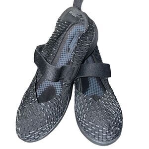 Croft & Barrow Black Woven Flats